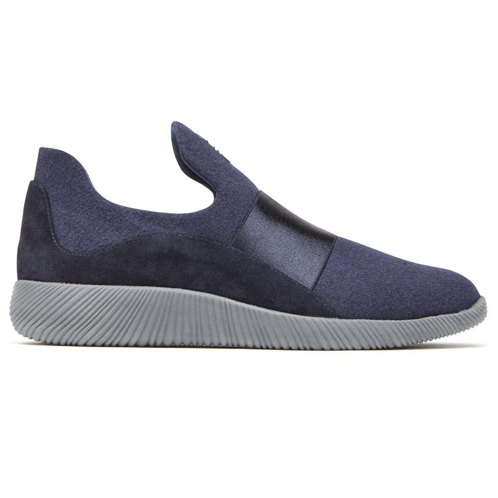 Rockport Singapore Womens Slip-On - City Lites Robyne Blue - UG8345601